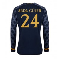 Billiga Real Madrid Arda Guler #24 Borta fotbollskläder 2023-24 Långärmad